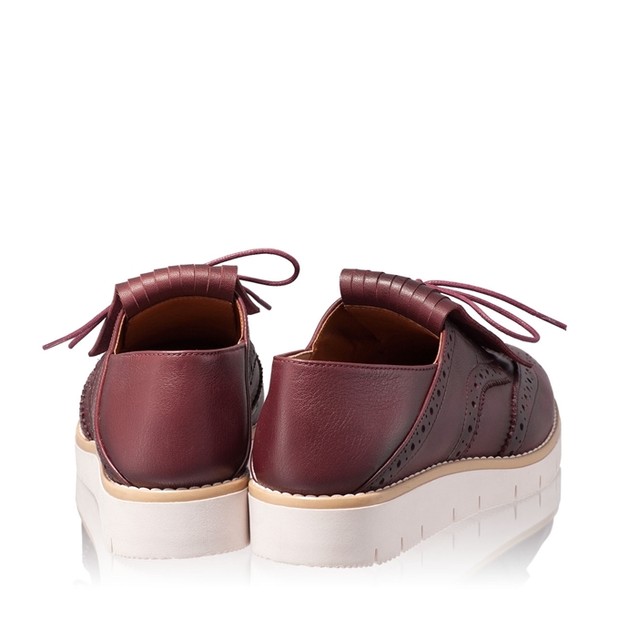 Изображение Туфли женские CASUAL 4834 Vitello Bordo