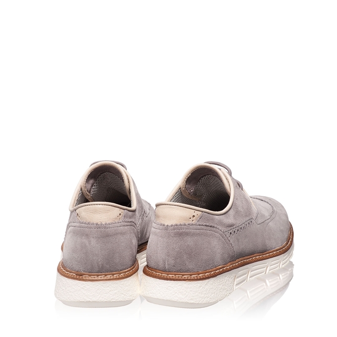 Imagine Pantofi Barbati Smart Casual 6702 Crosta Grigio