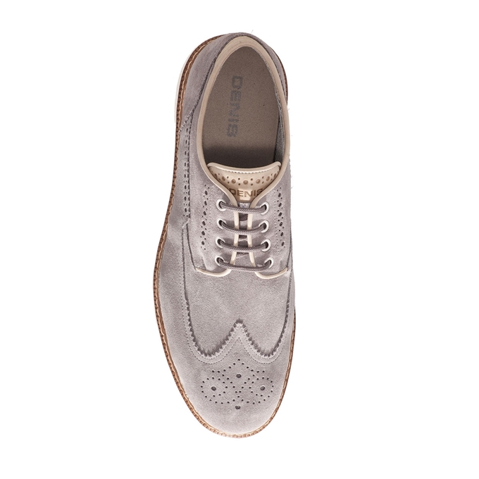 Imagine Pantofi Barbati Smart Casual 6702 Crosta Grigio