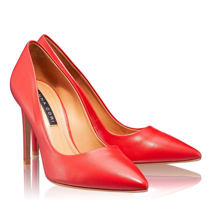 Imagine Pantofi Eleganti Dama 4332 Vitello Rosu