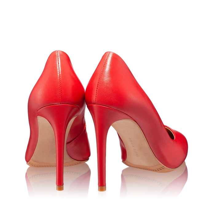 Изображение Элегантные женские туфли 4332 Vitello Rosu