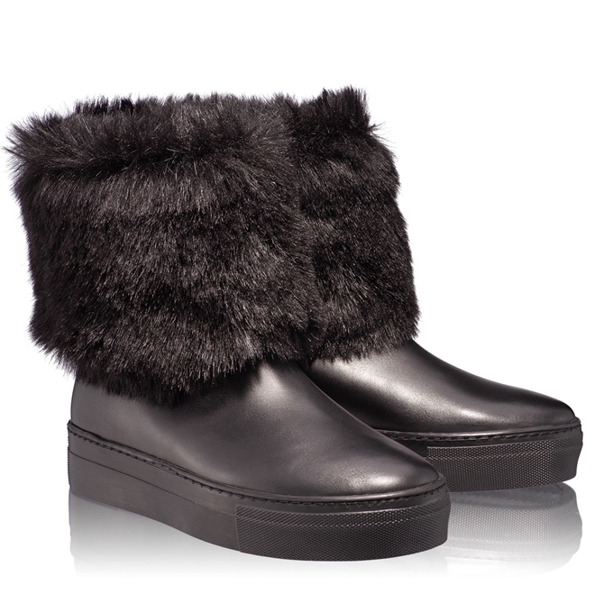 Изображение Женские Ботинки 4102 Vitello Negru