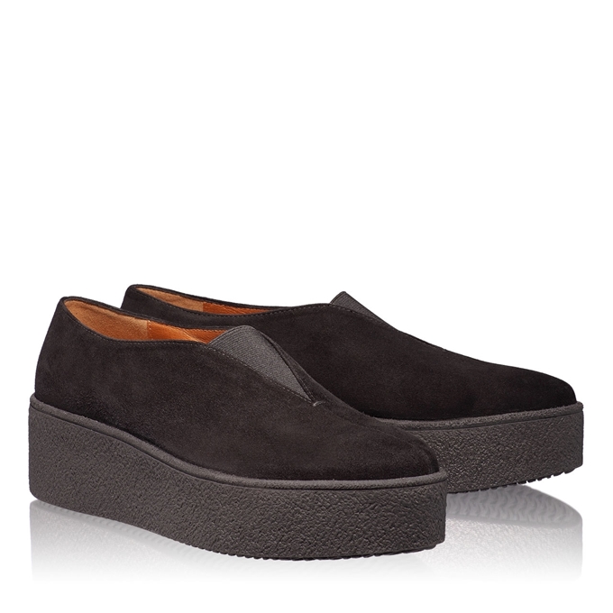 Imagine Pantofi Casual Dama 4865 Camoscio Negru