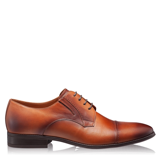 Imagine Pantofi Eleganti Barbati 6850 Vitello Cognac