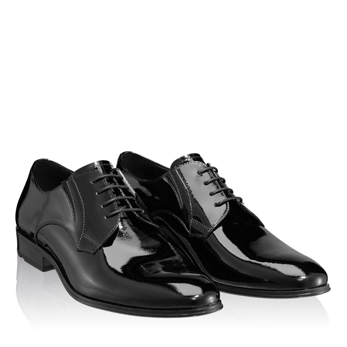 Изображение Элегантные мужские туфли 6851 Vernice Negru