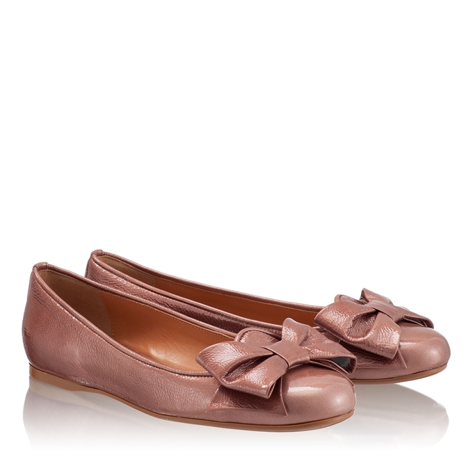 Picture of Women ballerina flats with bow detail