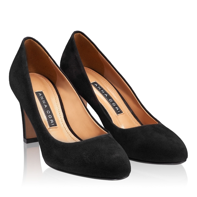 Imagine Pantofi Eleganti Dama 4072 Camoscio Negru