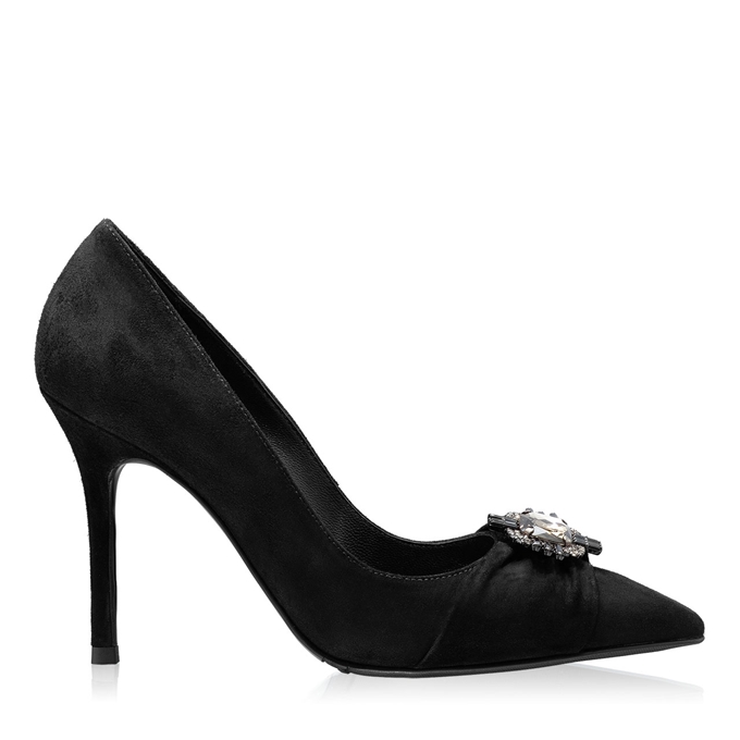Изображение Элегантные женские туфли 5622 Camoscio Negru