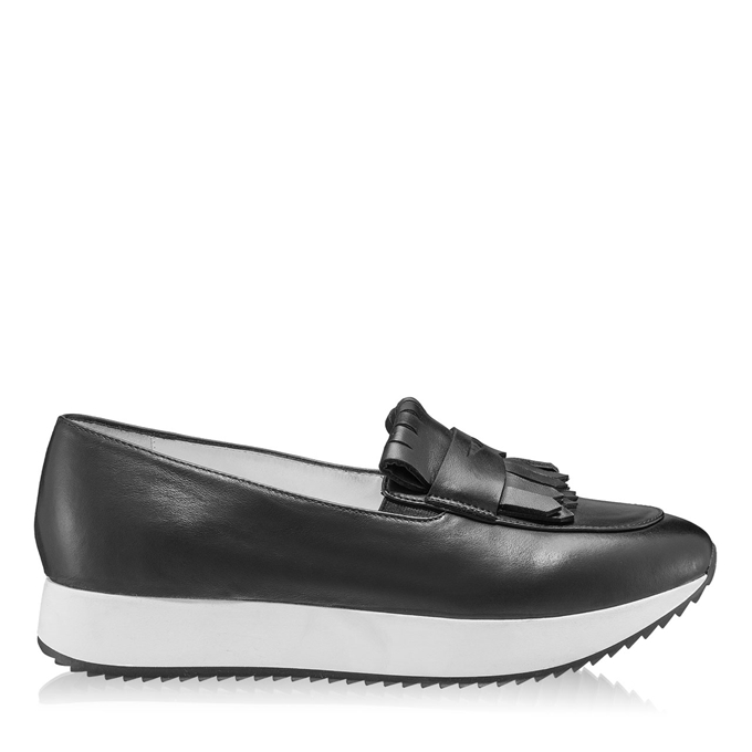 Imagine Pantofi Casual Dama 7112 Vitello Negru