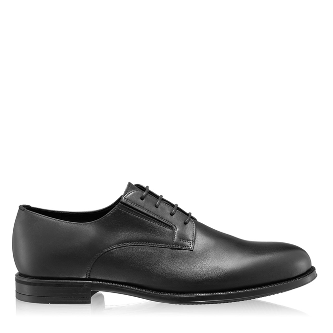 Imagine Pantofi Eleganti Barbati 7011 Vitello Negru