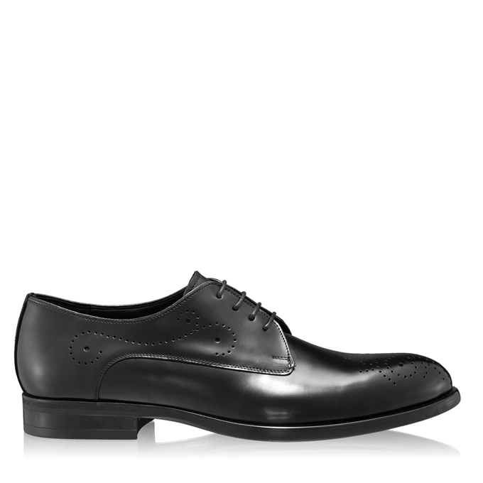 Imagine Pantofi Eleganti Barbati 6626 Abrazivato Nero