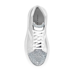 Imagine Pantofi Sport Dama 7181 Lamin + Glitter Argento