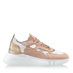 Imagine Pantofi Sport Dama 7176 Vitello Nude + Tesut Alb