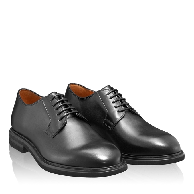 Imagine Pantofi Casual Barbati 7023 Vitello Negru