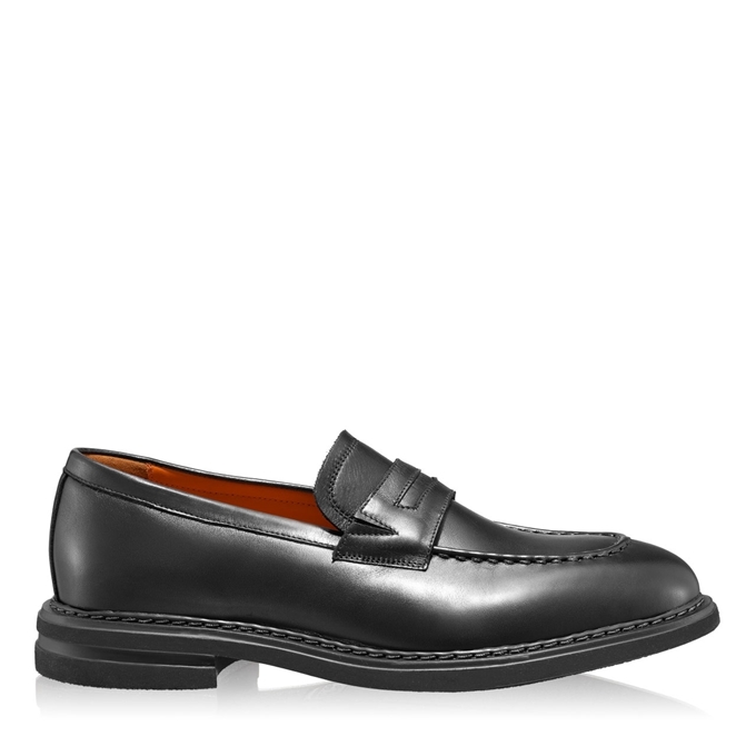 Imagine Pantofi Casual Barbati 7026 Vitello Negru