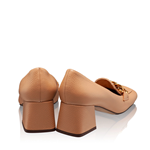 Imagine Pantofi Eleganti Damă 6103 Vitello Stampatto Camel