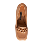 Imagine Pantofi Eleganti Damă 6103 Vitello Stampatto Camel