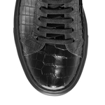 Imagine Pantofi Sport Barbati 6897 Croco Negru