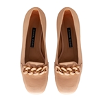 Imagine Pantofi Casual Dama 6167 Vitello Stamp Nude