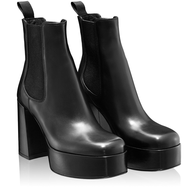 Imagine Botine Damă 6121 Vitello Negru