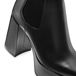 Imagine Botine Damă 6121 Vitello Negru