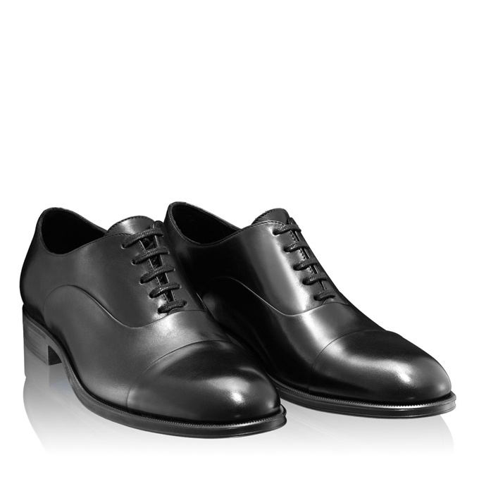 Imagine Pantofi Eleganti Barbati 7070 Vitello Negru