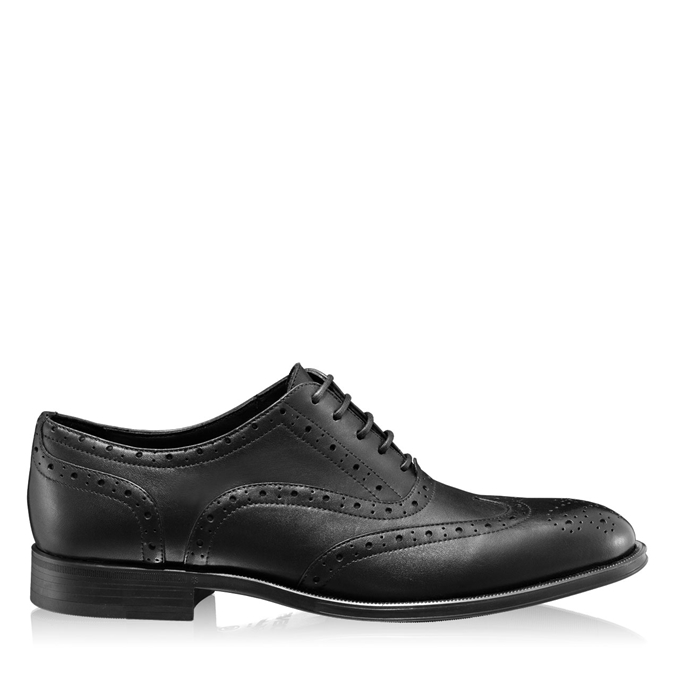 Imagine Pantofi Eleganti Barbati 7071 Vitello Negru