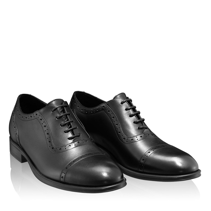 Imagine Pantofi Eleganti Barbati 7072 Vitello Negru