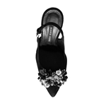 Imagine Pantofi Eleganti Dama 6259 Camoscio Negru