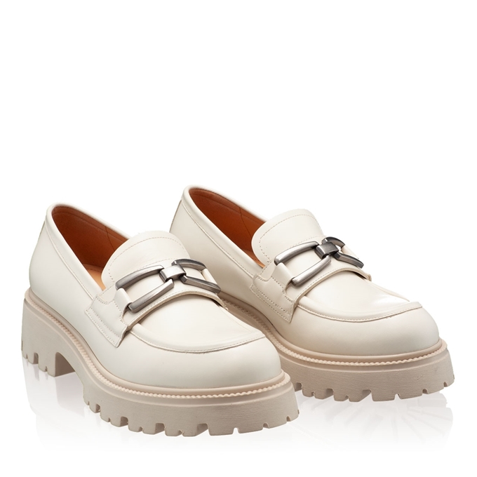 Imagine Pantofi Casual Dama 7195 Vitello Panna