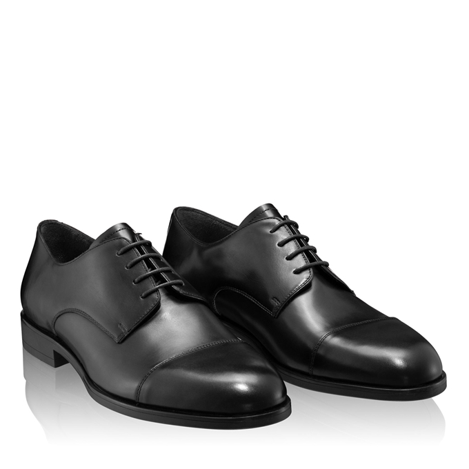 Imagine Pantofi Eleganti Barbati 7097 Vitello Negru