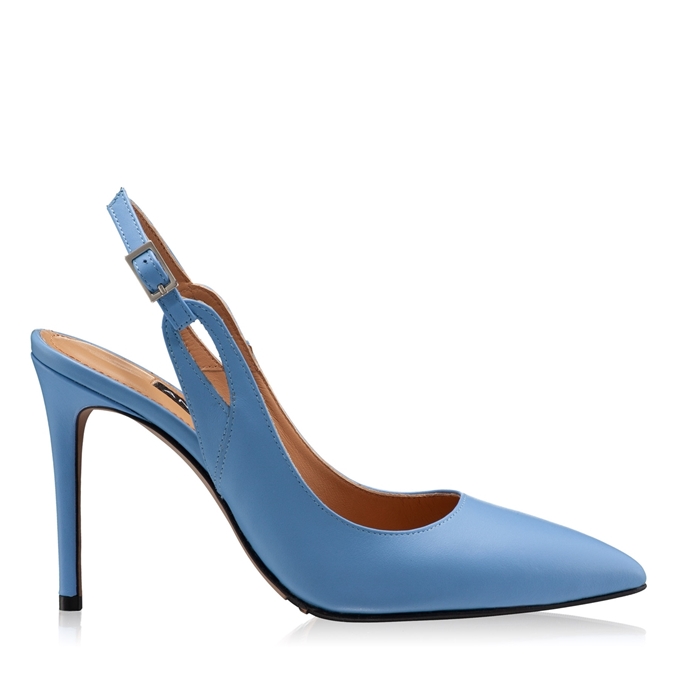 Imagine Pantofi Eleganti Dama 6061 Vitello Blue