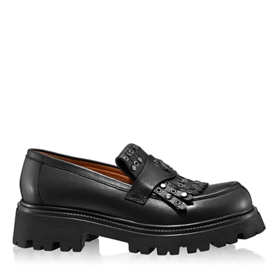 Imagine Pantofi Casual Dama 7262 Vitello Negru