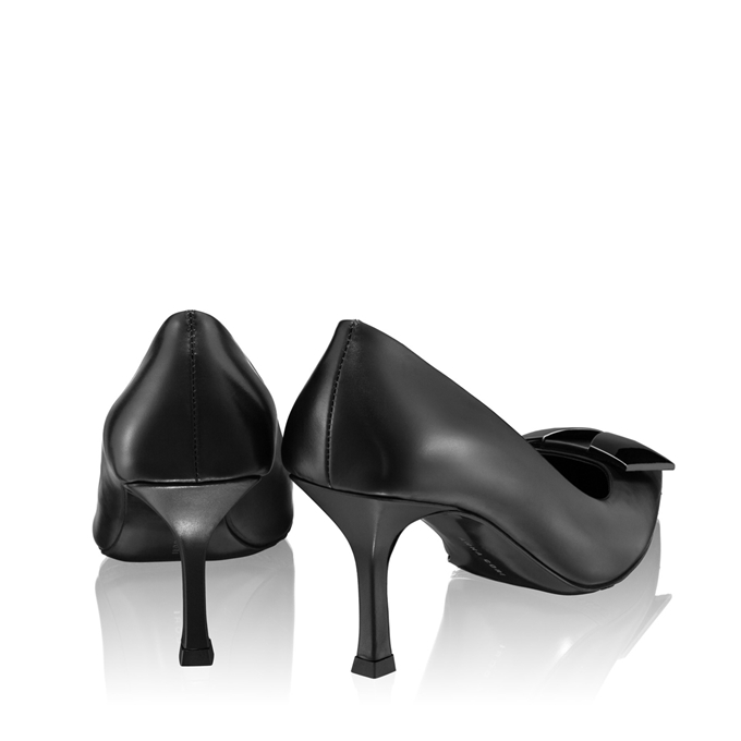 Imagine Pantofi Eleganti Dama 6149 Vitello Negru