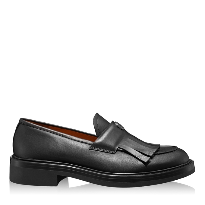 Imagine Pantofi Casual Dama 6492 Vitello Negru