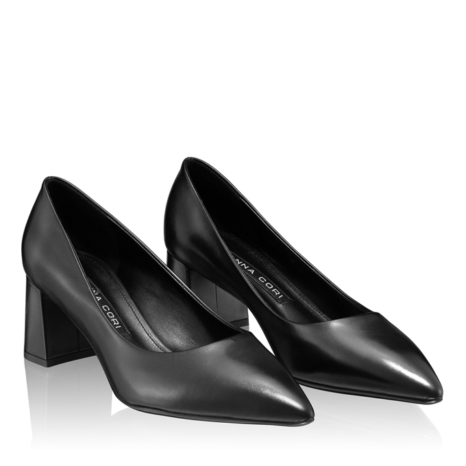 Изображение Pantofi Eleganti Dama 7550 Vitello Negru