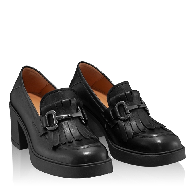 Imagine Pantofi Casual Dama 7539 Vitello Negru