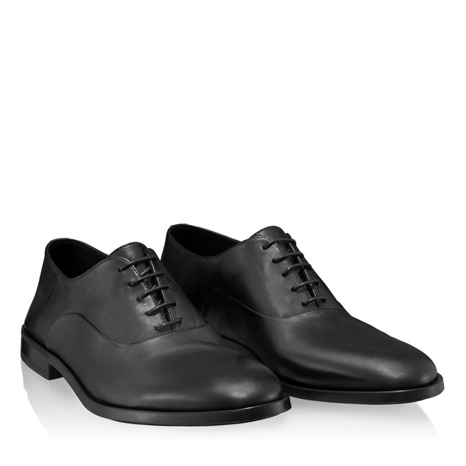 Изображение Pantofi Eleganti Barbati 7343 Vitello Negru