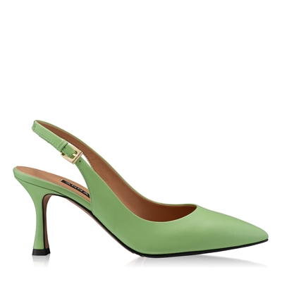 Imagine Pantofi Eleganți Damă 5728 Vitello Verde-Lime