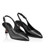 Imagine Pantofi Eleganti Dama 7552 Vitello Negru