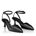 Imagine Pantofi Eleganti Dama 7553 Vitello Negru