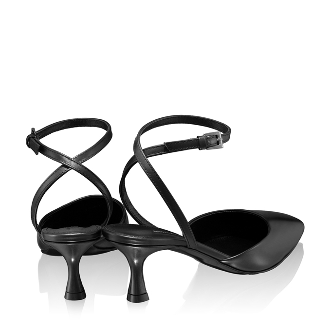 Imagine Pantofi Eleganti Dama 7553 Vitello Negru