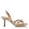 Imagine Sandale Dama 8029 Lamin Stamp Platino