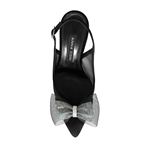 Imagine Pantofi Decupati Dama 8080 Camoscio+Rete Negru