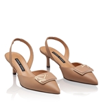 Imagine Pantofi Decupati Dama 8123 Vitello Cappuccino