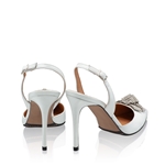 Imagine Pantofi Decupati Dama 8128 Vitello Alb