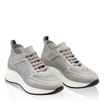 Imagine Pantofi Sport Dama 8132 Vitello+Rete Gri