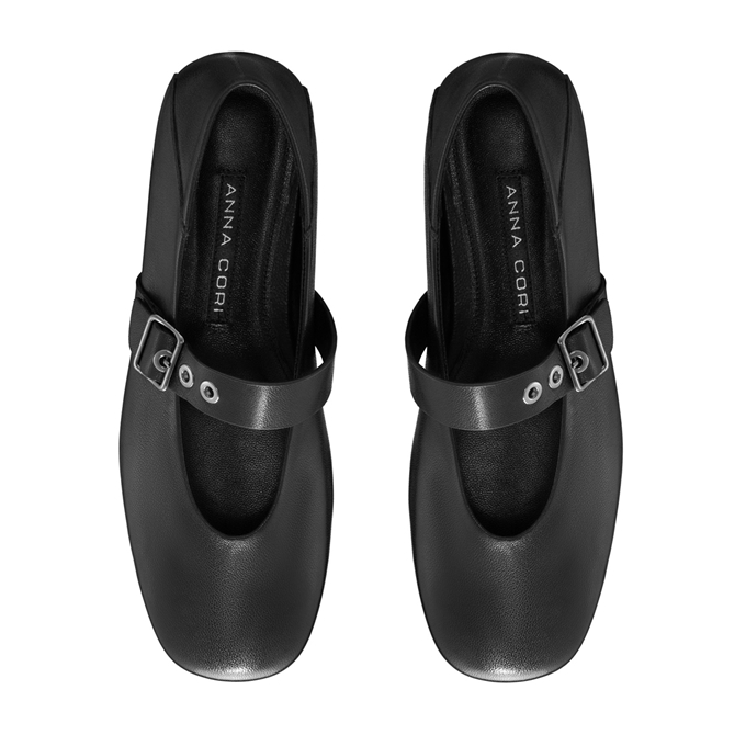 Imagine Balerini Dama 8093 Vitello Negru