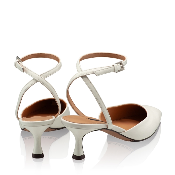 Imagine Pantofi Eleganti Dama 7553 Vitello Panna