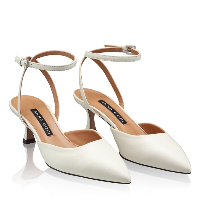Imagine Pantofi Eleganti Dama 7553 Vitello Panna